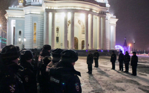Более тысячи сотрудников полиции Мордовии следили за порядком в Рождество