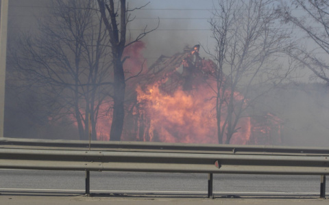 В Мордовии за сутки загорелись три бани