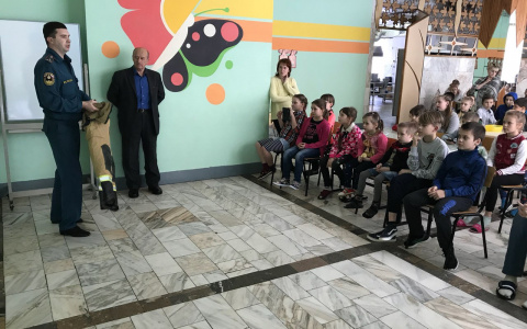 В Саранске сотрудники МЧС «спасали» детей в санатории