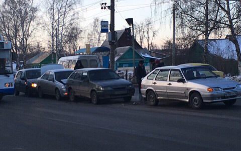 В Саранске произошло массовое ДТП