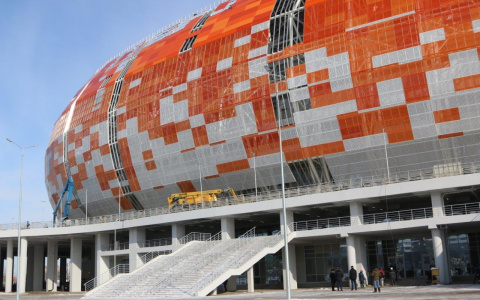 Глава Мордовии проверил ход отделочных работ на стадионе «Мордовия Арена»