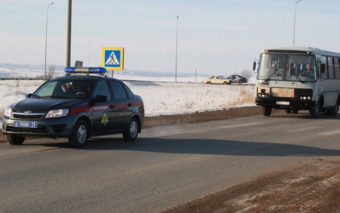 В Мордовии задержали пьяного водителя, который создавал аварийную обстановку на дороге