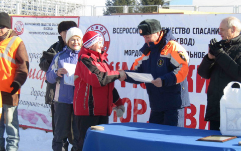 В Саранске прошли традиционные соревнования «моржей»