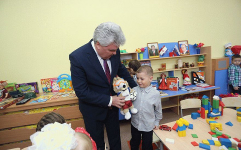 В пригороде Саранска после реконструкции открыли современный детский сад 