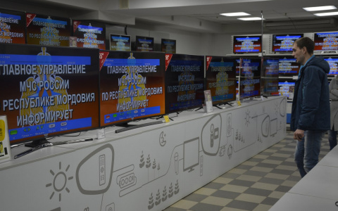 В Саранске МЧС организовало «Единый час пожарной профилактики»