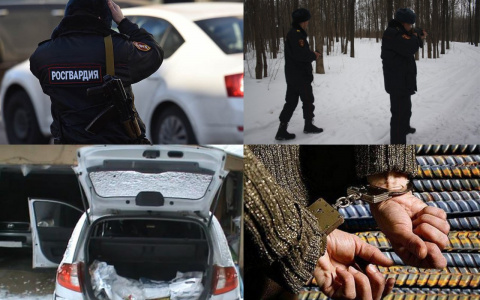 В Саранске похититель чермета прятался в сугробе от стражей порядка