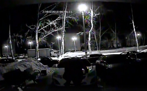 В Саранске нетрезвый мужчина подрался с автомобилем и поругался с домофоном