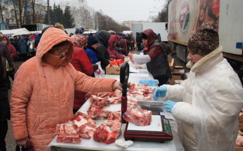 В столице Мордовии прошла большая продовольственная ярмарка