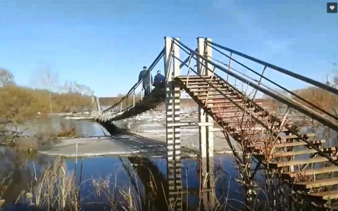 Несколько поселков в Мордовии отрезало от земли из-за паводка