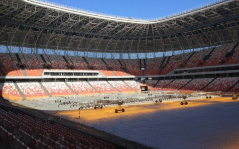 Главный стадион Саранска «Мордовия Арена» получил разрешение на ввод в эксплуатацию