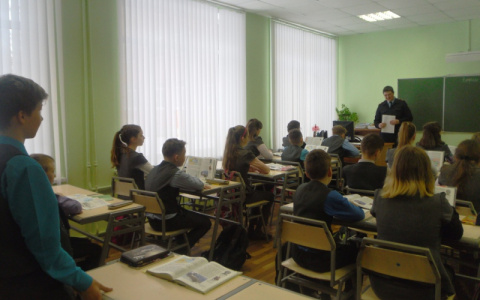 Саранским школьникам преподали урок правовых знаний