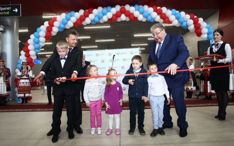 В Саранске состоялась официальная церемония открытия аэропорта