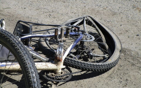 В Мордовии автоледи сбила школьницу на велосипеде