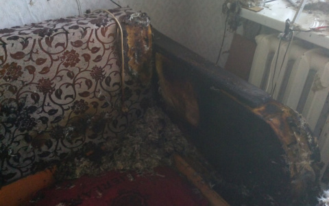 Житель Мордовии наблюдал, как горит его квартира