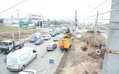 В двух районах Мордовии на трассе организовано реверсивное движение