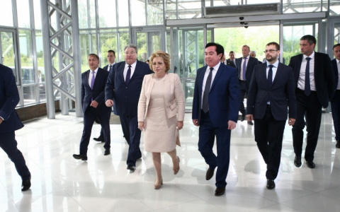 В Мордовию прибыла Валентина Матвиенко
