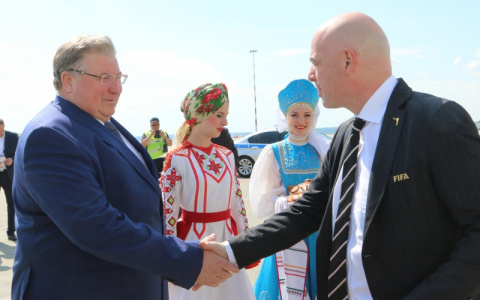 Президент ФИФА Джанни Инфантино высоко оценил готовность Мордовии к ЧМ-2018
