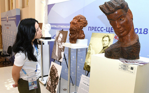 В пресс-центре Саранска представили «прообраз» Криштиану Роналду