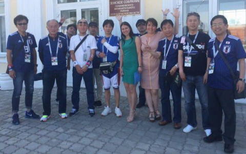 Японские болельщики, ехавшие из Саранска, едва не опоздали на матч ЧМ из-за туалета на автовокзале