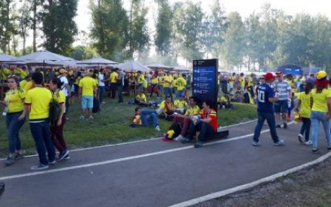 Колумбийские болельщики о Саранске: «В вашем городе делается все для гостей и фанатов футбола»