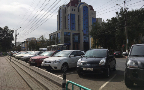 В центре Саранска ограничат парковку транспортных средств