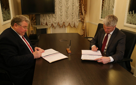 Глава Мордовии подписал соглашение с Министерством спорта России
