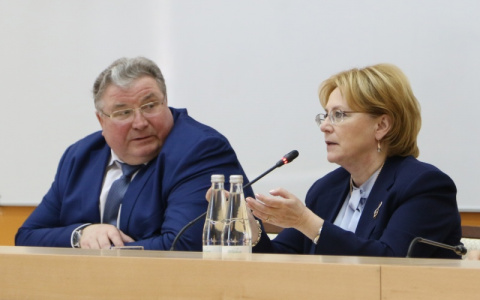 Глава Мордовии встретился с Министром здравоохранения России Вероникой Скворцовой
