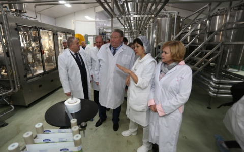 В Мордовии начал работать новый завод по переработке молока