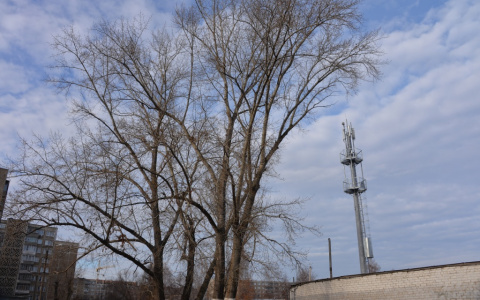 В Саранске жильцы четырех домов по проспекту 70 лет Октября жалуются на вышку сотовой связи