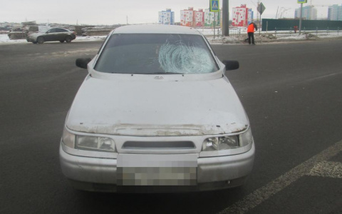 На пешеходном переходе в Саранске сбили девушку