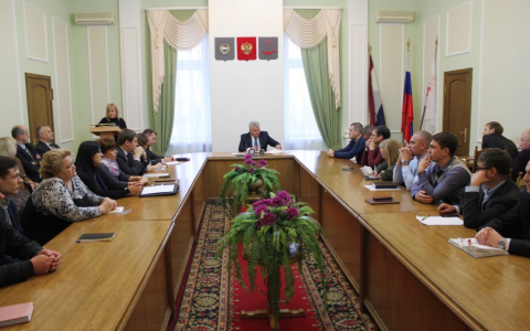 Мэр Саранска провел круглый стол для предпринимателей