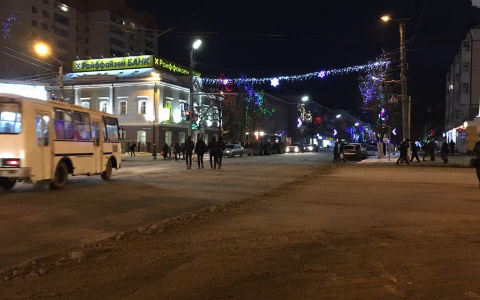 Какие дороги перекроют 31 декабря в Саранске?