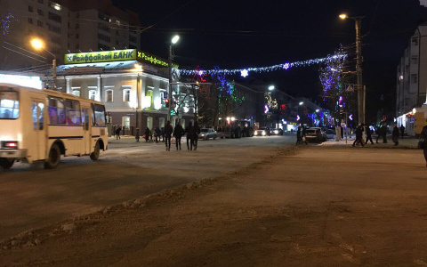 В Саранске 6 и 7 января будет ограничено движение транспорта