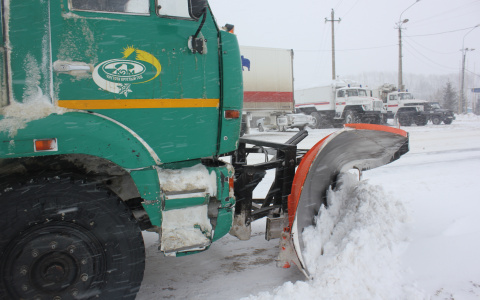 В Мордовии из-за снегопада в готовности к реагированию на возможные ЧС  находятся силы МЧС, МВД и Минздрава