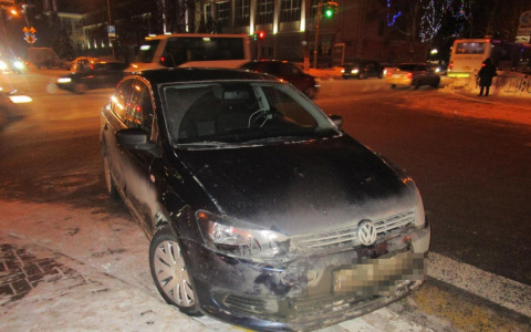 Житель Саранска пытался перебежать дорогу, но оказался под колесами иномарки