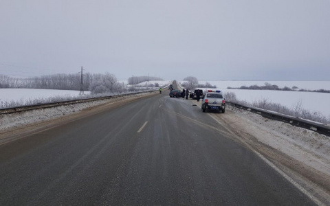 Автоледи спровоцировала ДТП на трассе в Мордовии: три человека госпитализированы