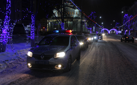 В столице Мордовии прошел автомобильный Крестный ход против пьянства