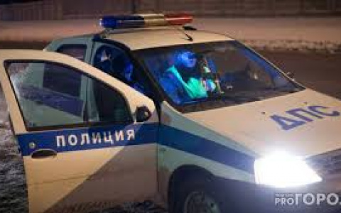 В Саранске полицейские помогали жителям во время снегопада