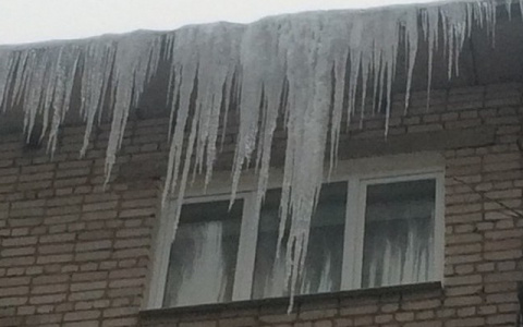 В Мордовии сосулька рухнула на голову ребенка