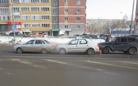 В Саранске водитель внедорожника устроил ДТП с тремя пострадавшими