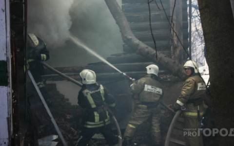 В нежилом доме Мордовии сгорел мужчина