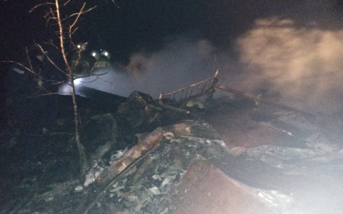 Житель Мордовии погиб при пожаре в жилом доме (фото)