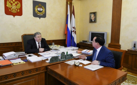 Глава Мордовии обсудил вопросы развития республиканского Технопарка