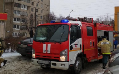 Пожар в многоквартирном доме в Саранске: есть пострадавший