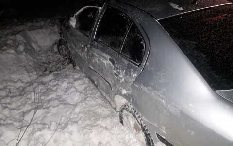 В Мордовии легковушка вылетела в кювет, трое пострадали