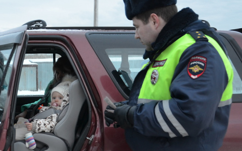 В Саранске ловили водителей, пренебрегающих безопасностью детей