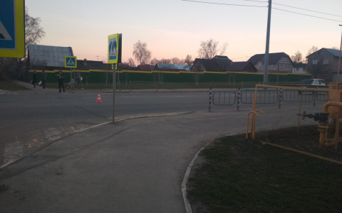 В Саранске водитель «ВАЗа» сбил велосипедиста на пешеходном переходе