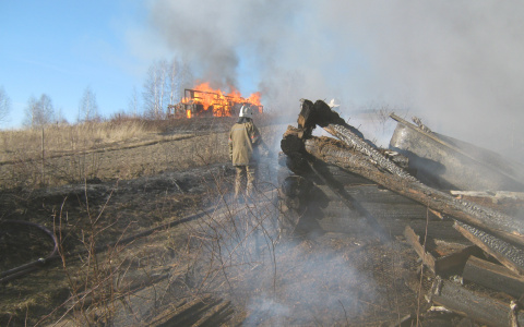14 дачных домов сгорели в Мордовии
