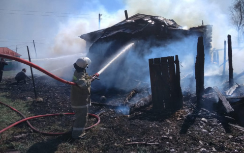 В Мордовии из-за сжигания сухой травы загорелись шесть домов (фото)