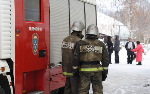 В Мордовии загорелся жилой дом, пострадал человек